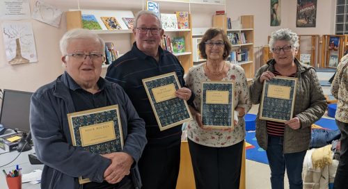 pot de départ bénévoles bibliothèque de Plumaudan
