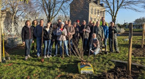 photo de groupe matinée citoyenne décembre 2023