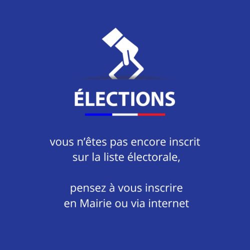 Lire la suite à propos de l’article Pensez à vous inscrire sur la liste électorale