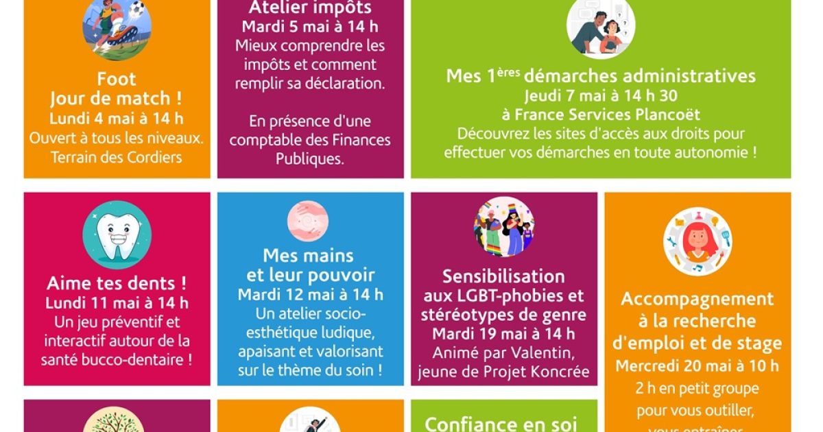 Mission locale en mai