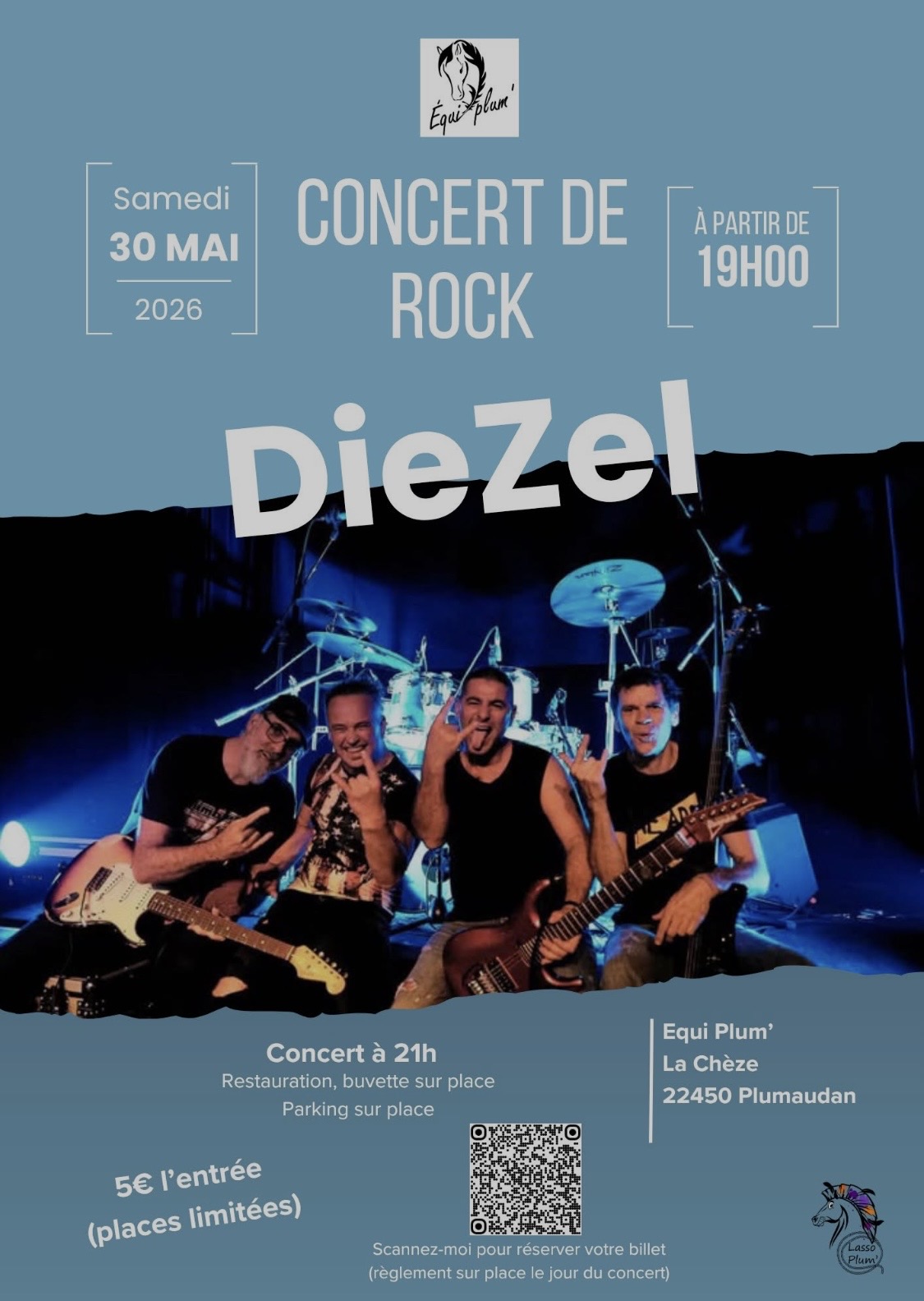 Concert de Rock | Equi Plum’