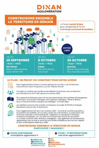 Lire la suite à propos de l’article Forum-Expo PLUiH : construisons ensemble le territoire de demain