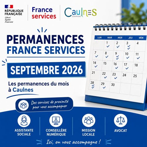 Lire la suite à propos de l’article France services – Permanences Septembre 2026